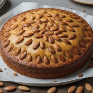 Roasted Almond Cake